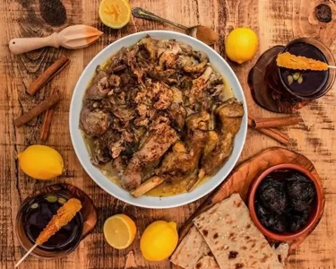 کلپچ غذای خوشمزه و سنتی تهران